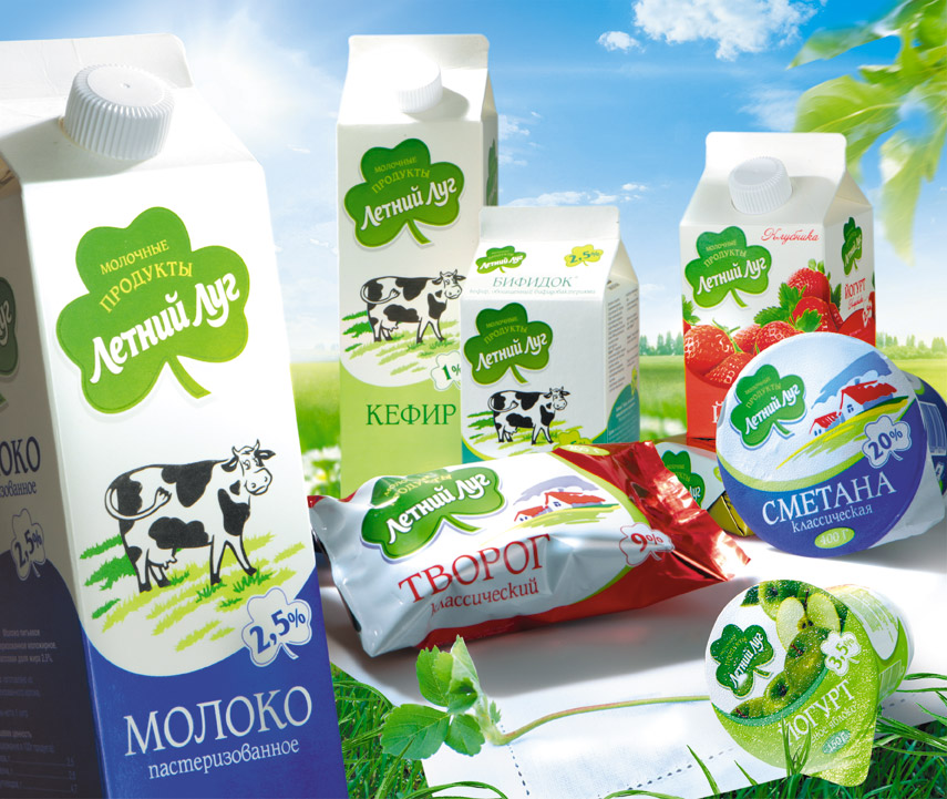 молоко летний луг